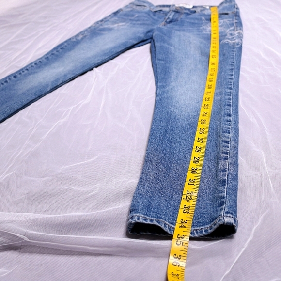 Lucky Brand Lolita Skinny Embellished Embroidered Ankle Length Jeans Size 6/28 - Picture 3 of 9